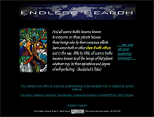 Tablet Screenshot of endlesssearch.co.uk